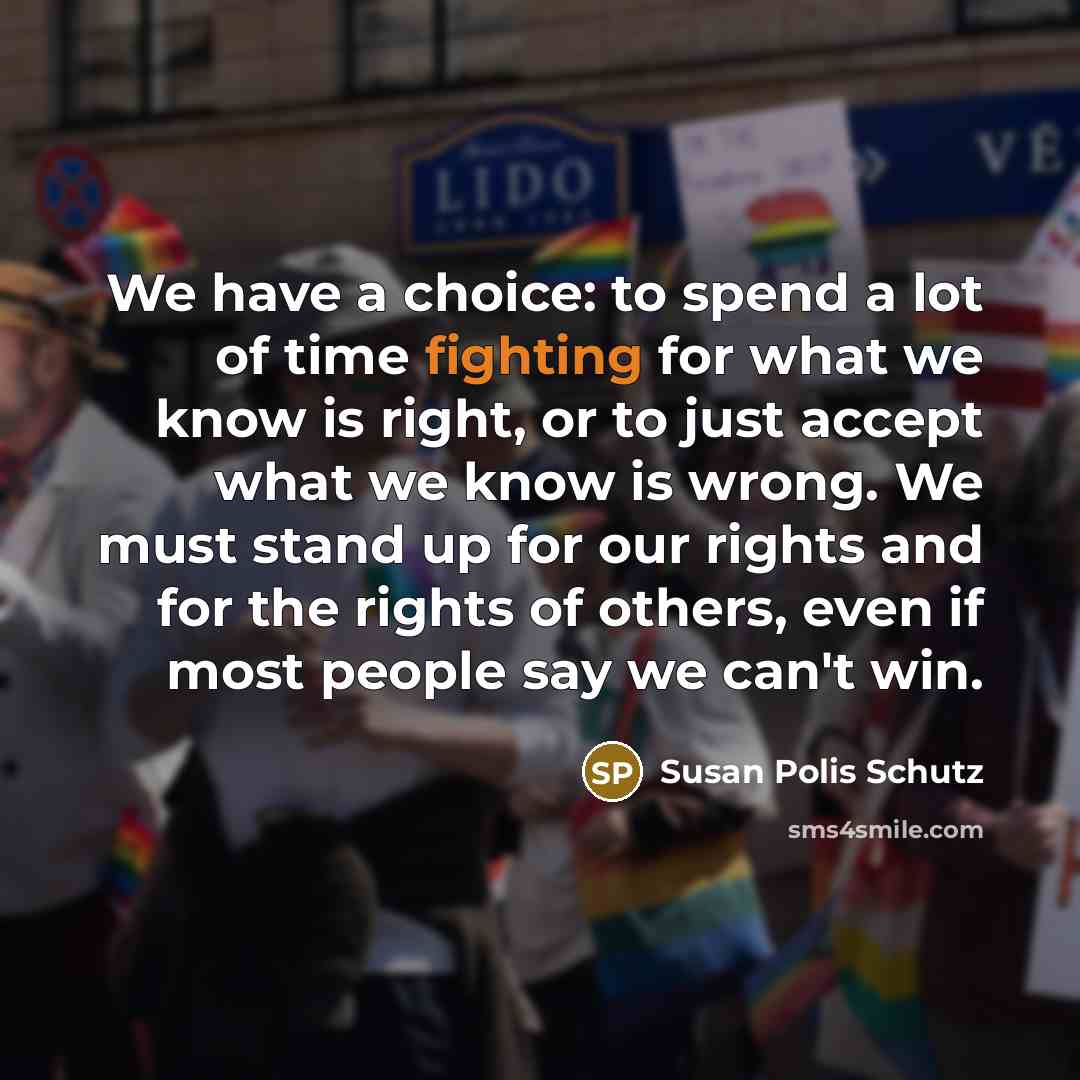 “We have a choice: to spend a lot of time…” quote by Susan Polis Schutz