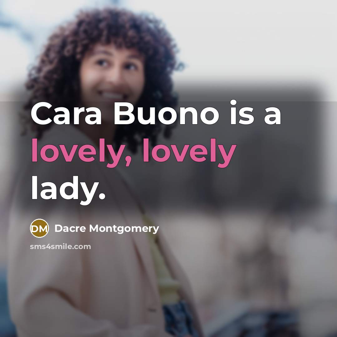 “Cara Buono is a lovely, lovely lady.…” quote by Dacre Montgomery