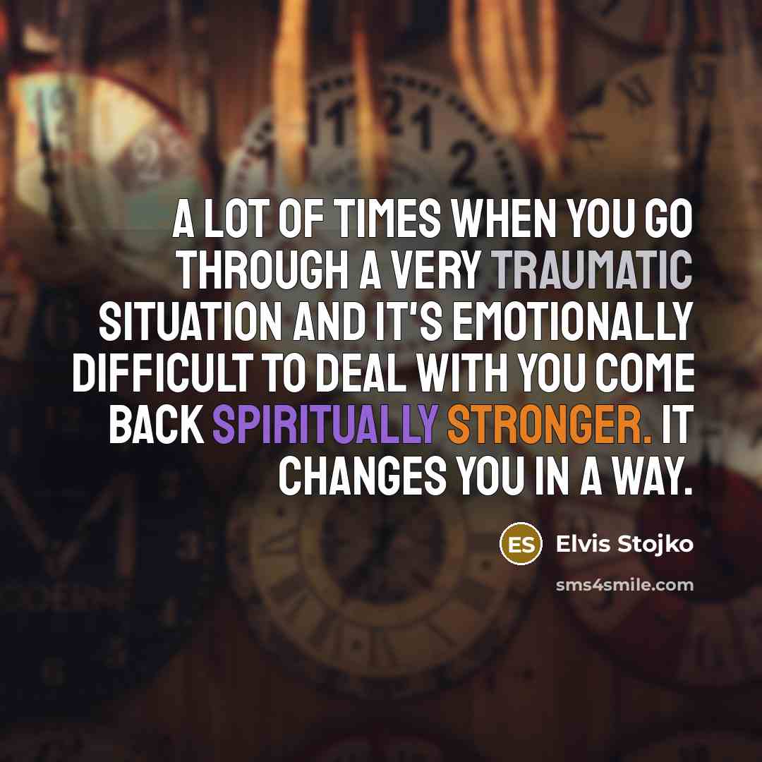 “A lot of times when you go through a very…” quote by Elvis Stojko