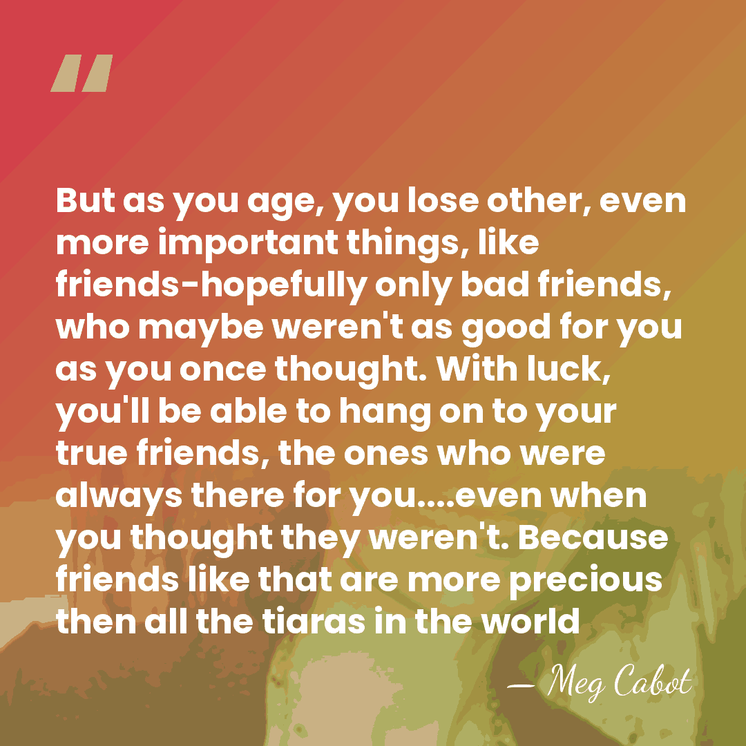 But as you age, you lose other, even more important things, like&hellip; - Meg Cabot