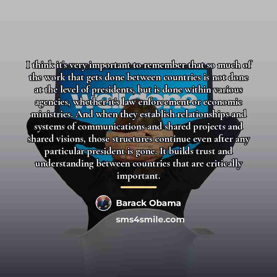 “I think it's very important to remember that so much…” quote by Barack Obama