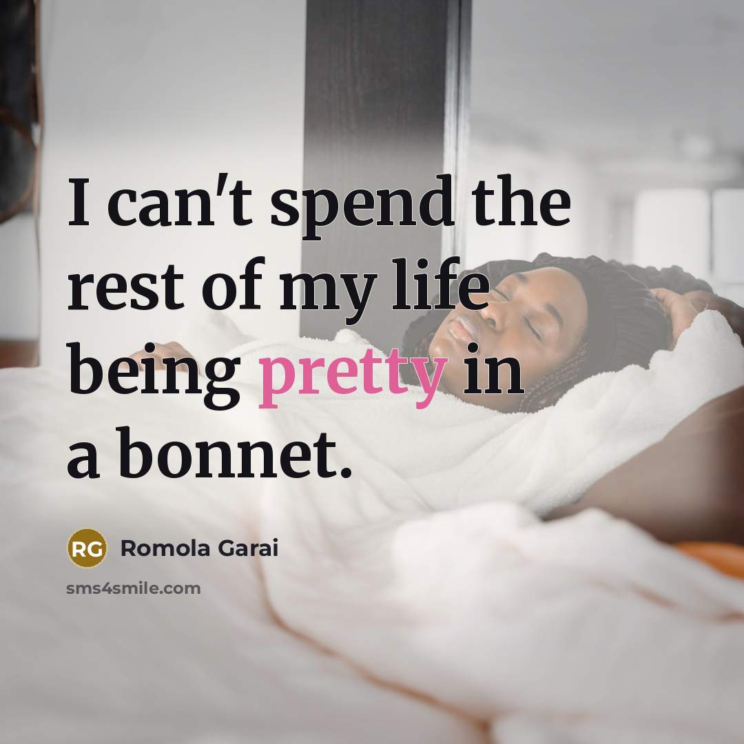 “I can't spend the rest of my life being pretty…” quote by Romola Garai