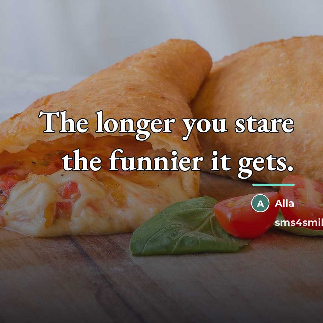 “The longer you stare the funnier it gets.…” quote by Alla