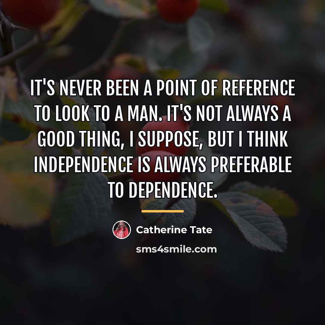“It's never been a point of reference to look to…” quote by Catherine Tate