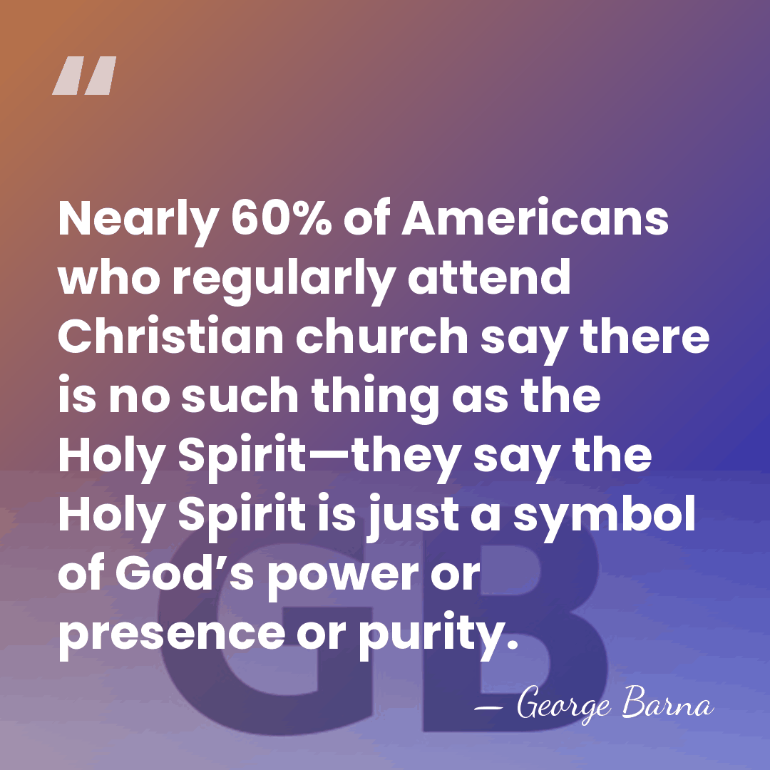 Nearly 60% of Americans who regularly attend Christian church say there is&hellip; - George Barna