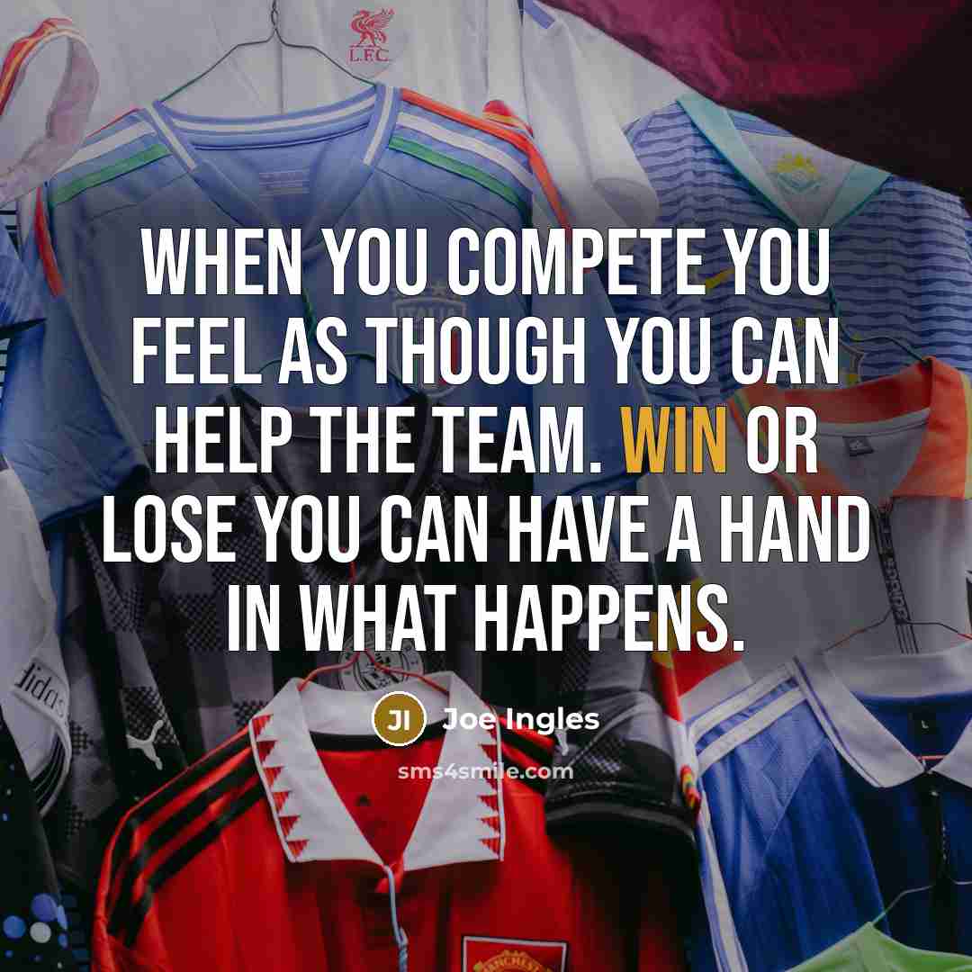 “When you compete you feel as though you can help…” quote by Joe Ingles