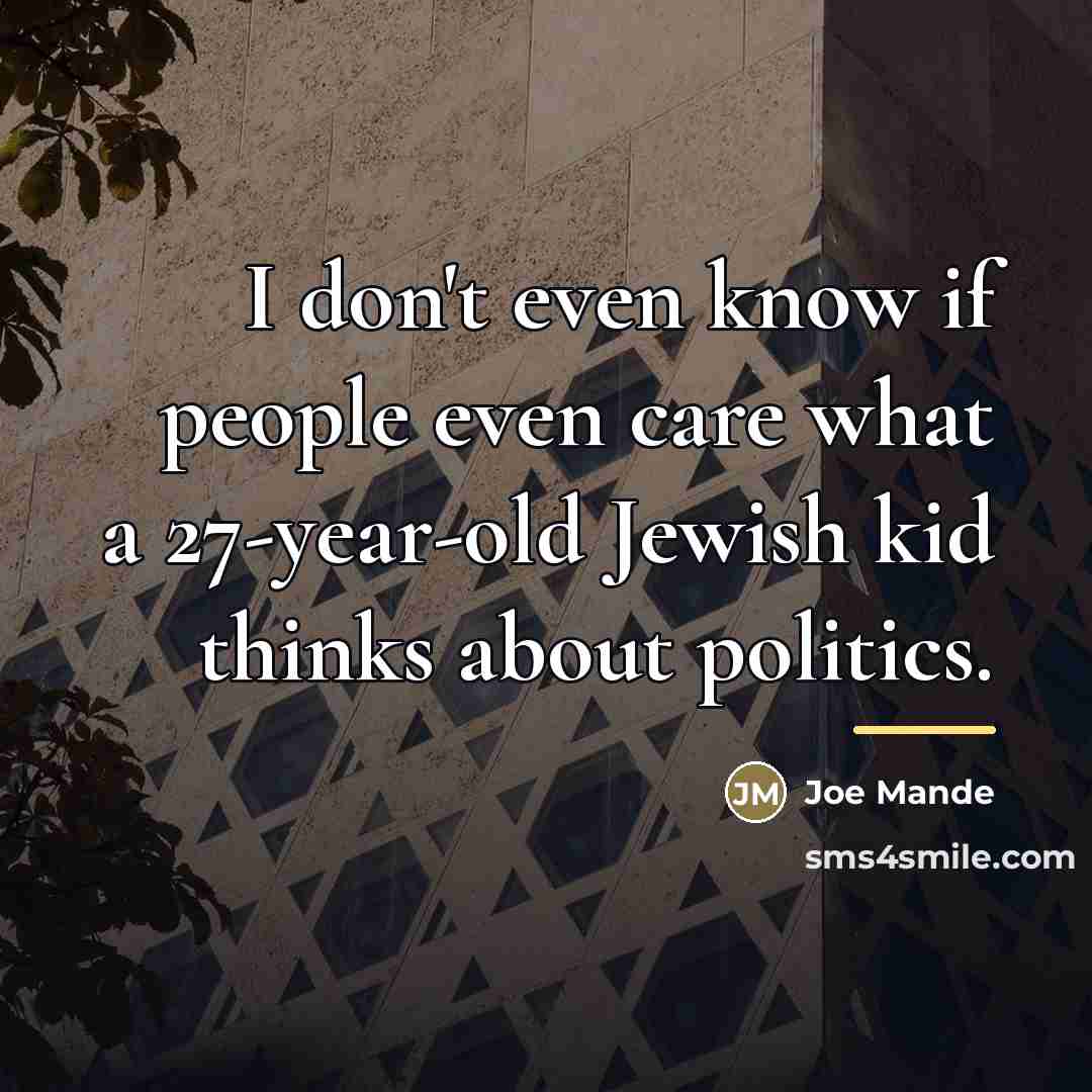 “I don't even know if people even care what a…” quote by Joe Mande