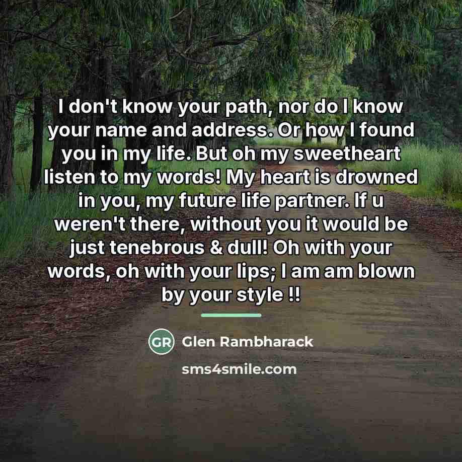 “I don't know your path, nor do I know your…” quote by Glen Rambharack
