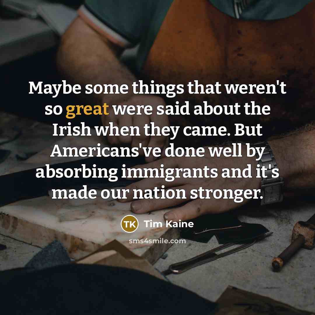“Maybe some things that weren't so great were said about…” quote by Tim Kaine