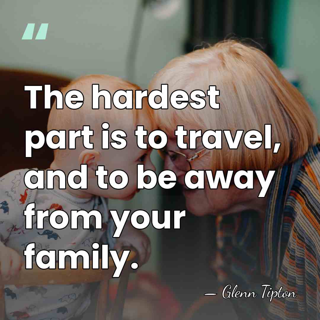 The hardest part is to travel, and to be away from your&hellip; - Glenn Tipton