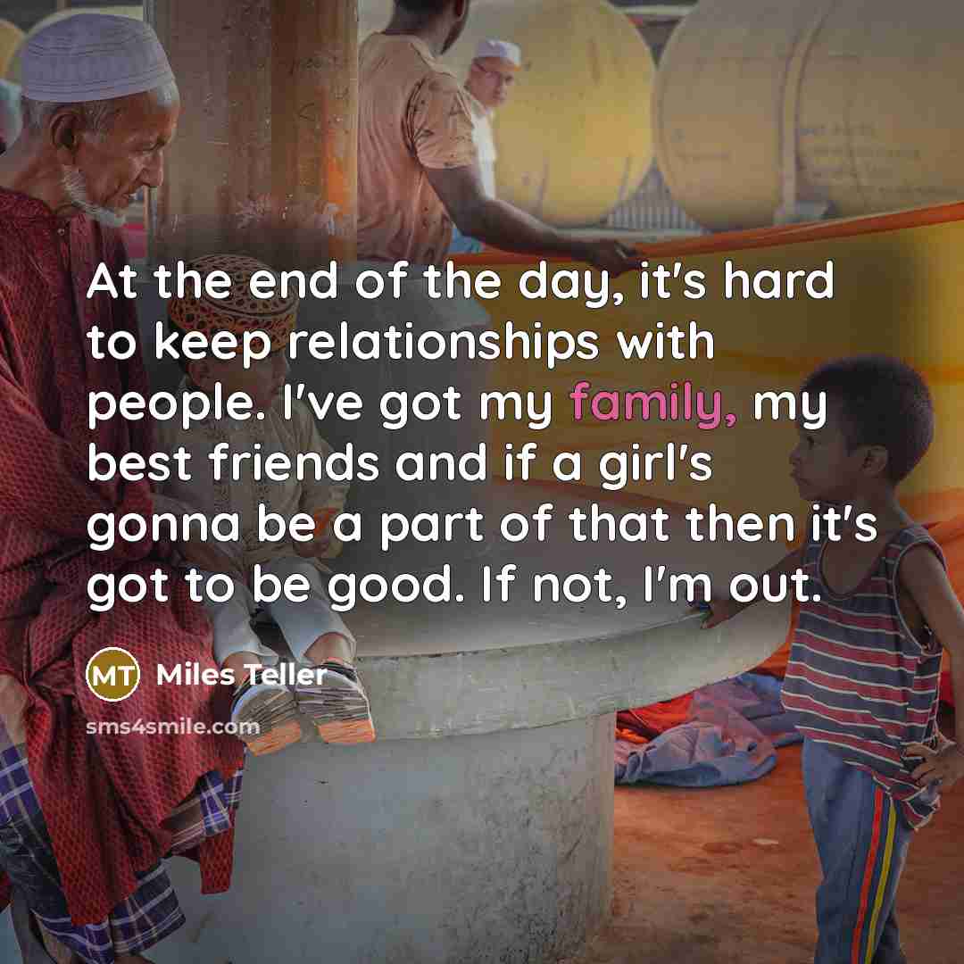 “At the end of the day, it's hard to keep…” quote by Miles Teller