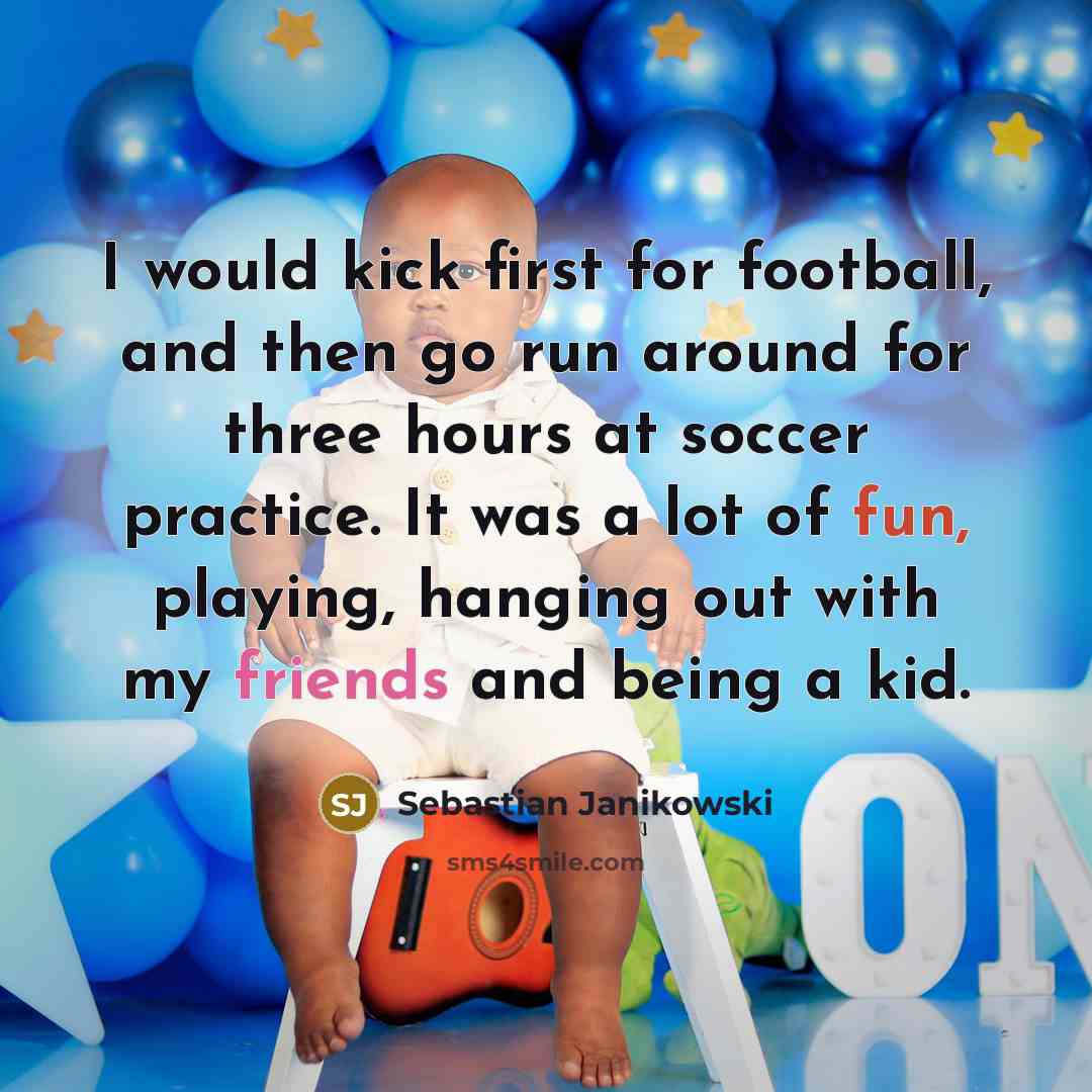 “I would kick first for football, and then go run…” quote by Sebastian Janikowski