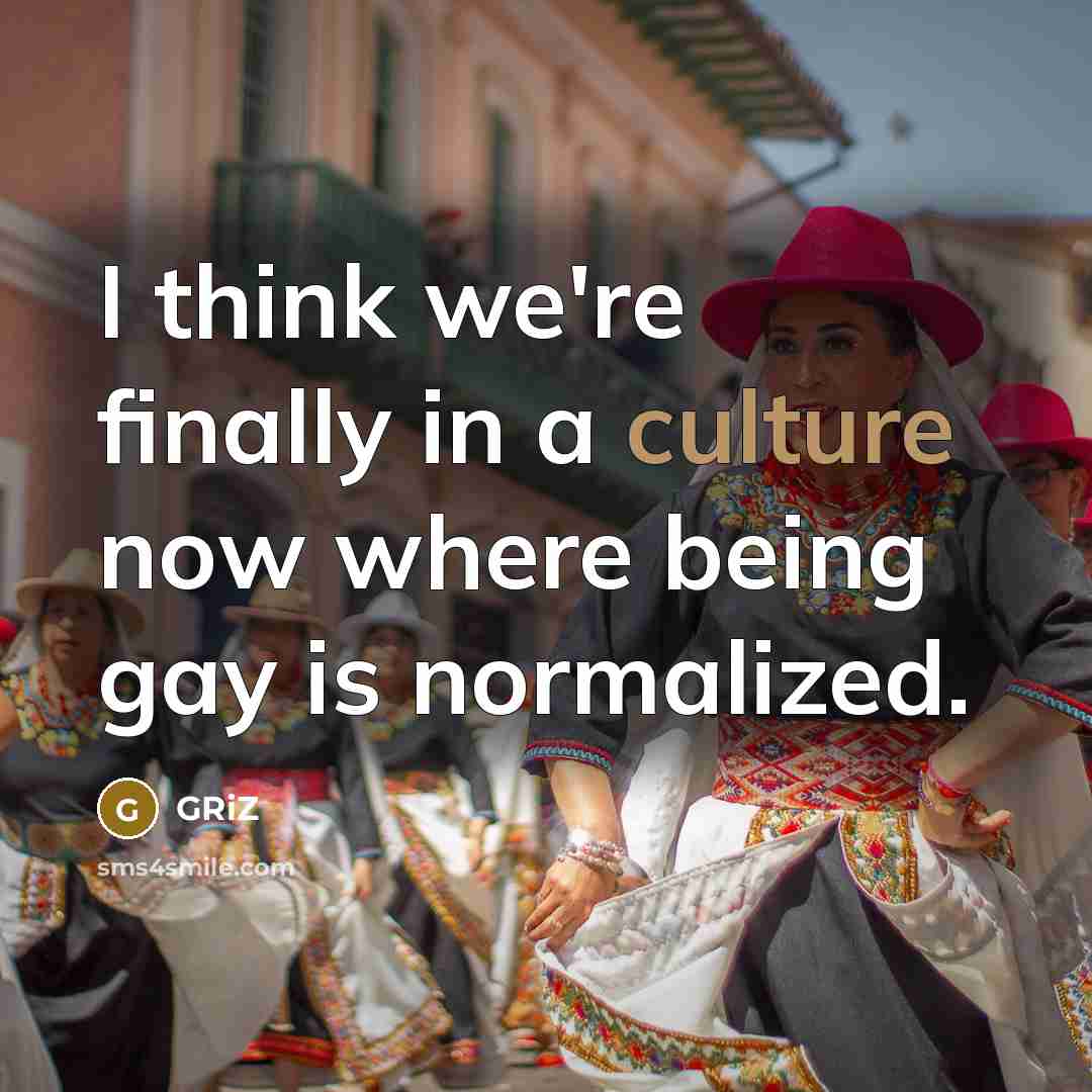 “I think we're finally in a culture now where being…” quote by GRiZ