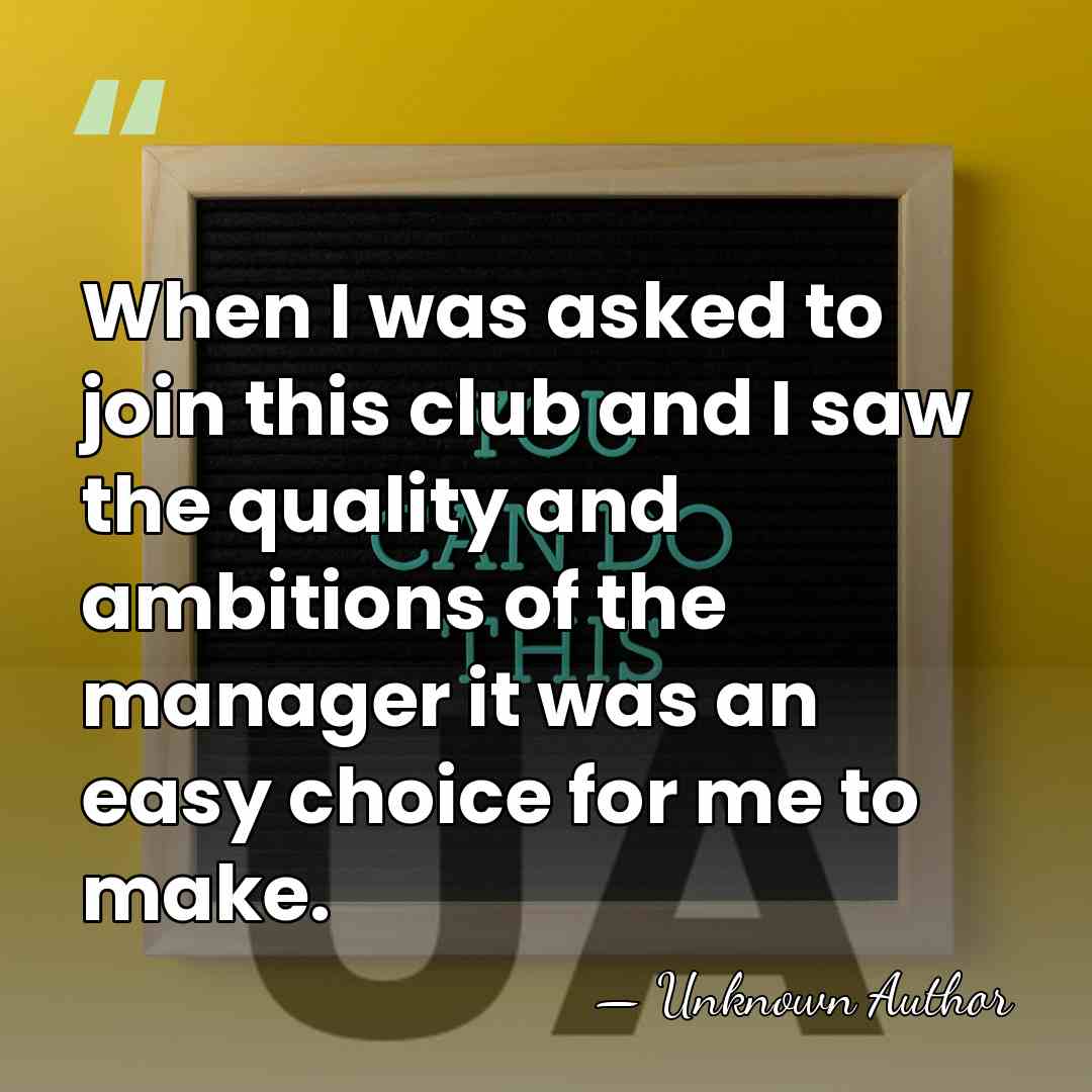 When I was asked to join this club and I saw the&hellip; - Unknown Author