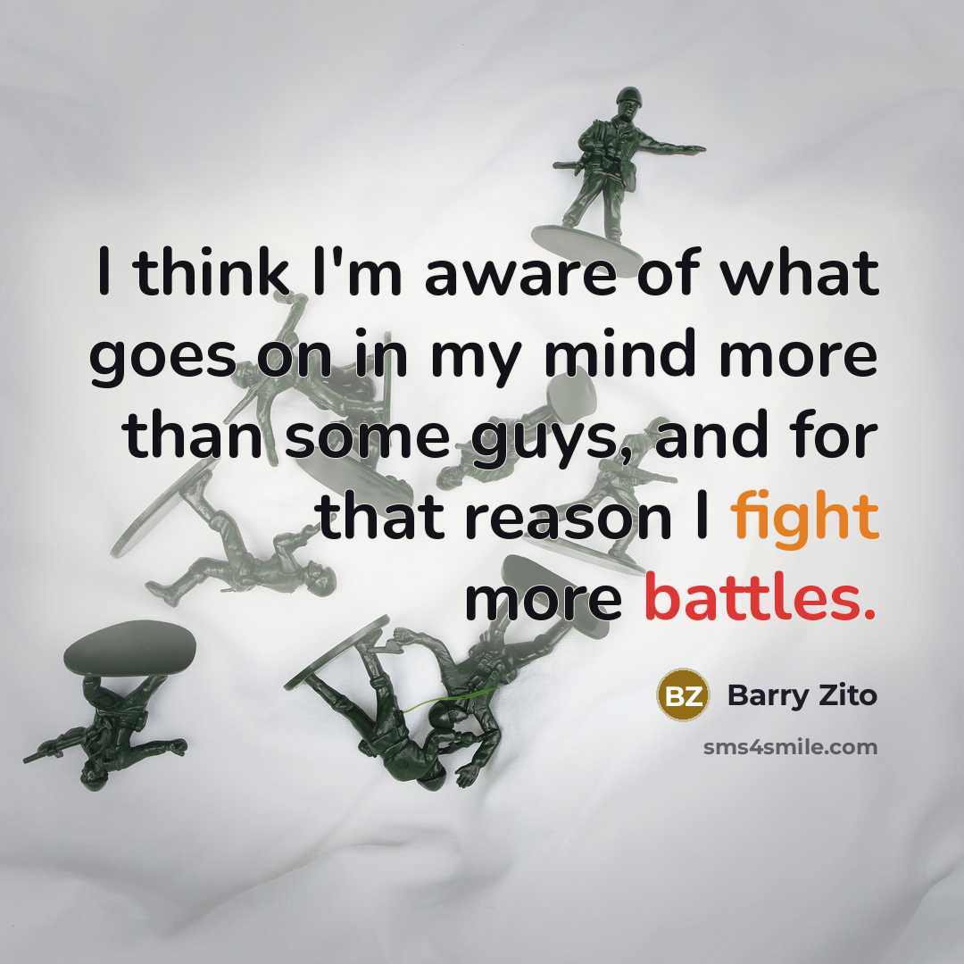 “I think I'm aware of what goes on in my…” quote by Barry Zito