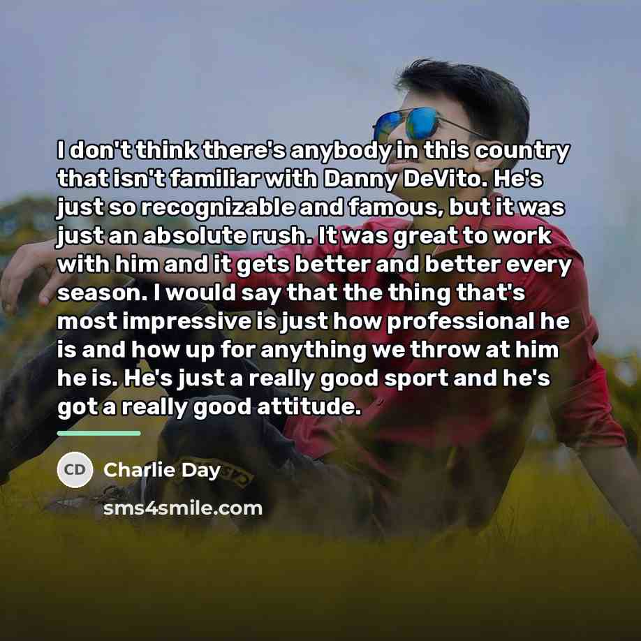 “I don't think there's anybody in this country that isn't…” quote by Charlie Day