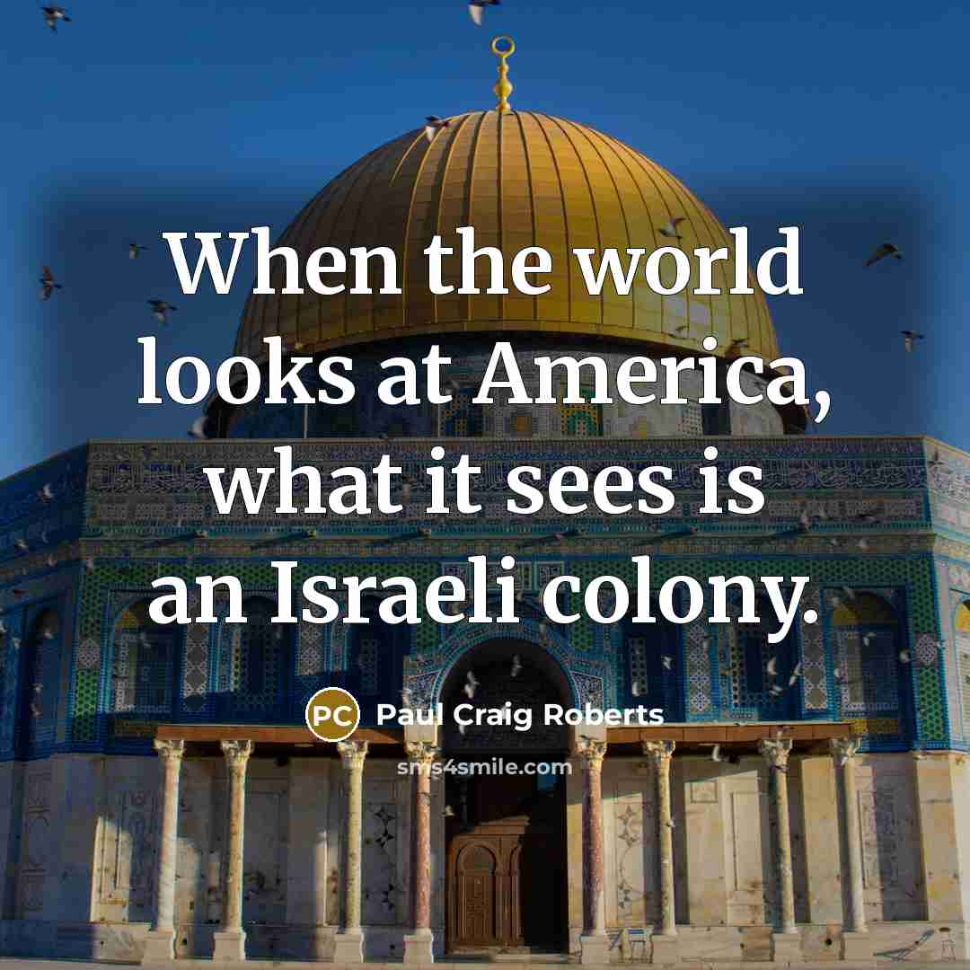 “When the world looks at America, what it sees is…” quote by Paul Craig Roberts