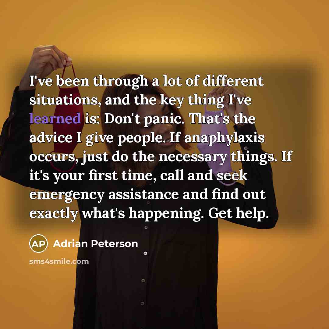 “I've been through a lot of different situations, and the…” quote by Adrian Peterson
