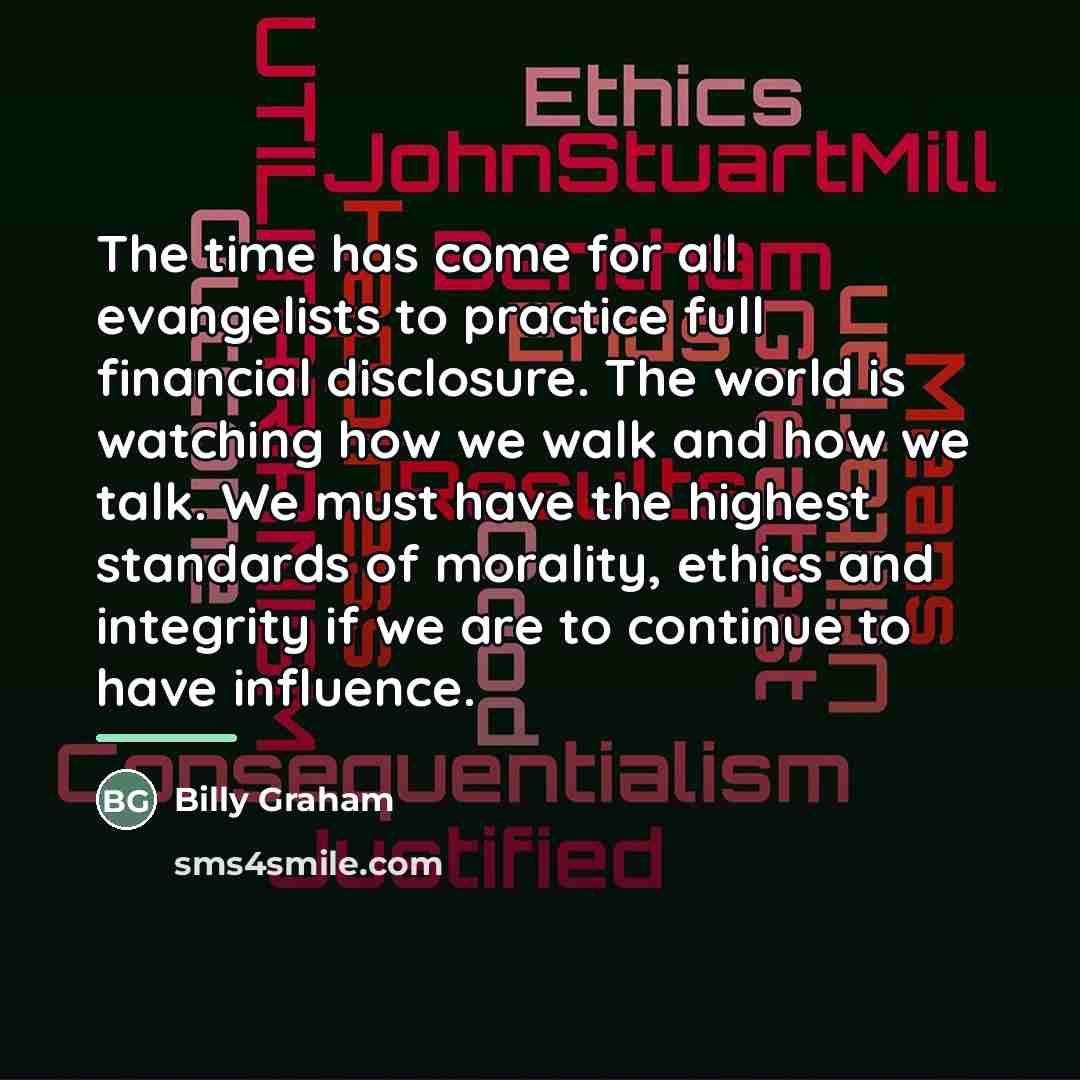 “The time has come for all evangelists to practice full…” quote by Billy Graham