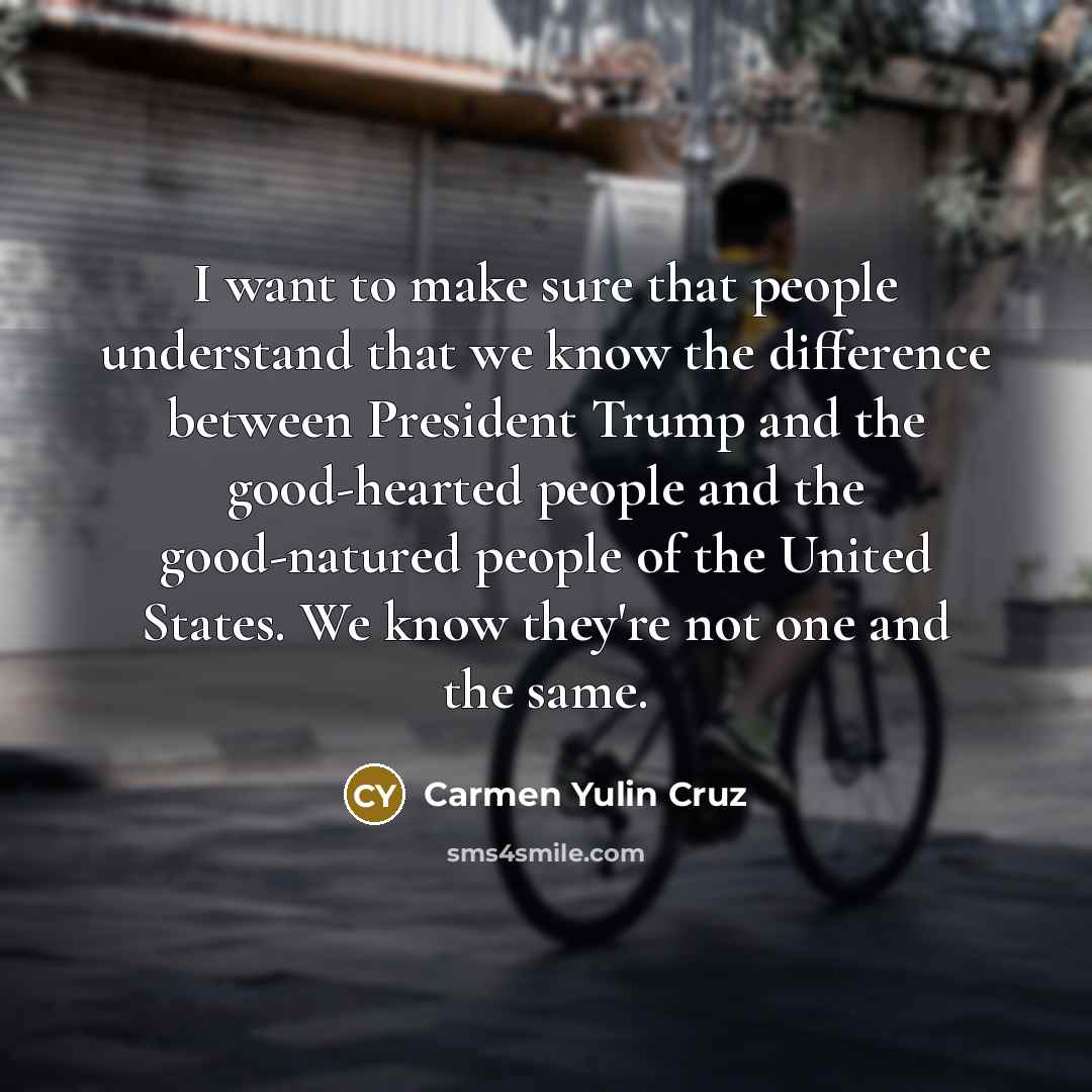 “I want to make sure that people understand that we…” quote by Carmen Yulin Cruz