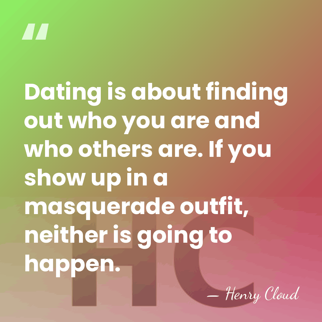 Dating is about finding out who you are and who others are.&hellip; - Henry Cloud