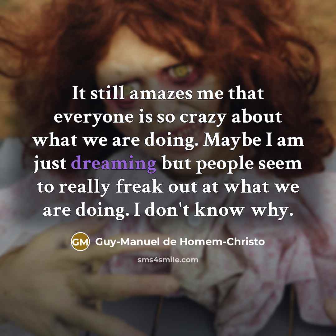 “It still amazes me that everyone is so crazy about…” quote by Guy-Manuel de Homem-Christo