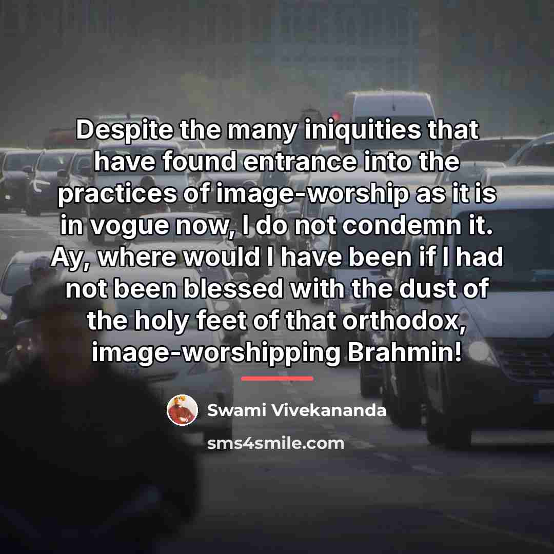 “Despite the many iniquities that have found entrance into the…” quote by Swami Vivekananda