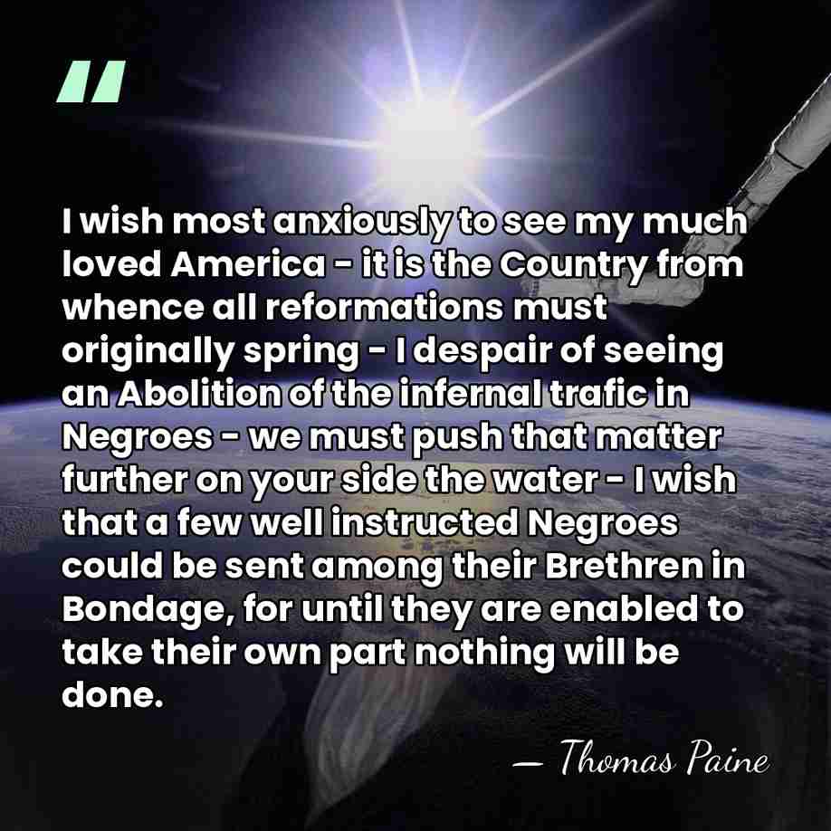 I wish most anxiously to see my much loved America - it&hellip; - Thomas Paine