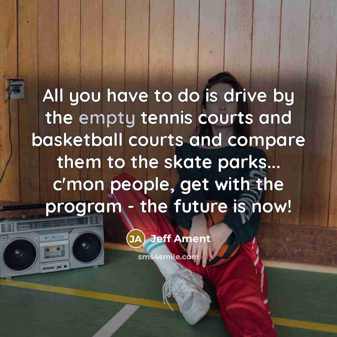 “All you have to do is drive by the empty…” quote by Jeff Ament