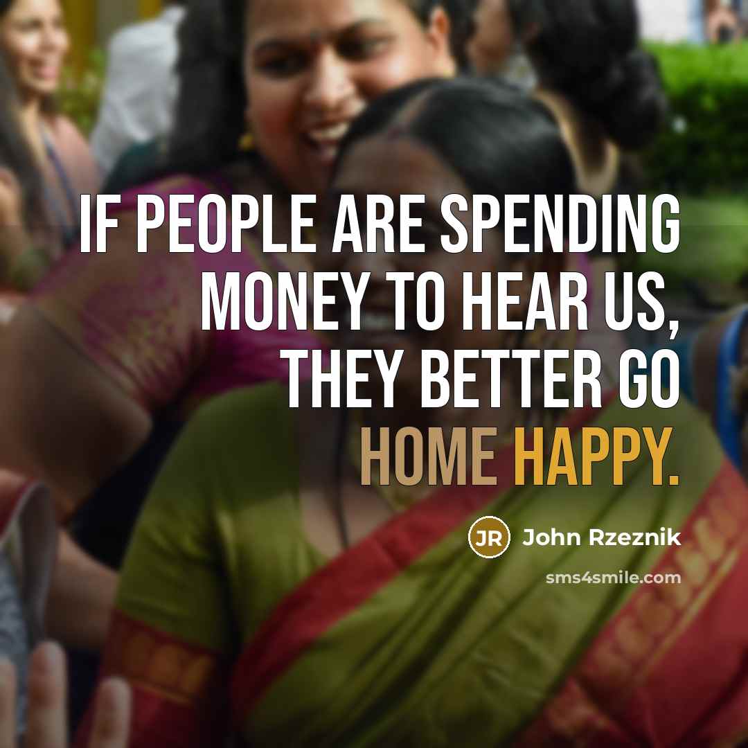 “If people are spending money to hear us, they better…” quote by John Rzeznik