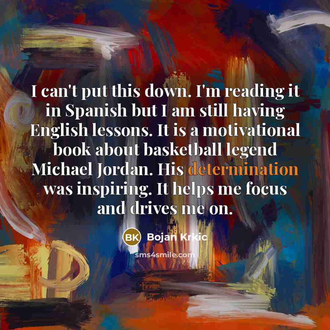 “I can't put this down. I'm reading it in Spanish…” quote by Bojan Krkic