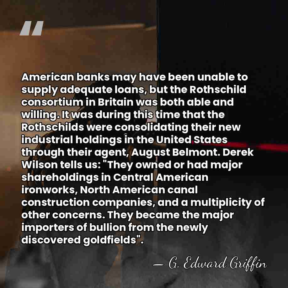 American banks may have been unable to supply adequate loans, but the&hellip; - G. Edward Griffin