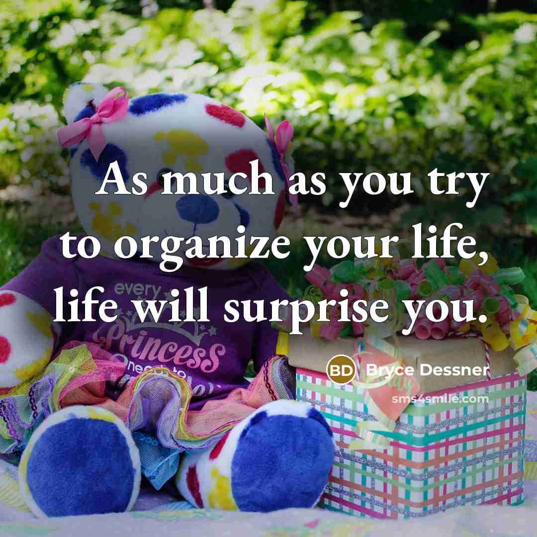 “As much as you try to organize your life, life…” quote by Bryce Dessner