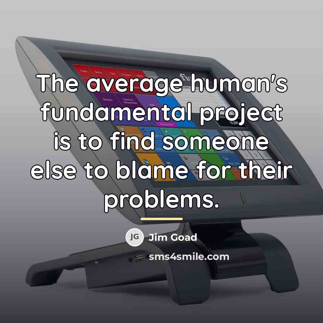 “The average human's fundamental project is to find someone else…” quote by Jim Goad