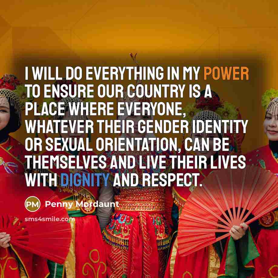 “I will do everything in my power to ensure our…” quote by Penny Mordaunt
