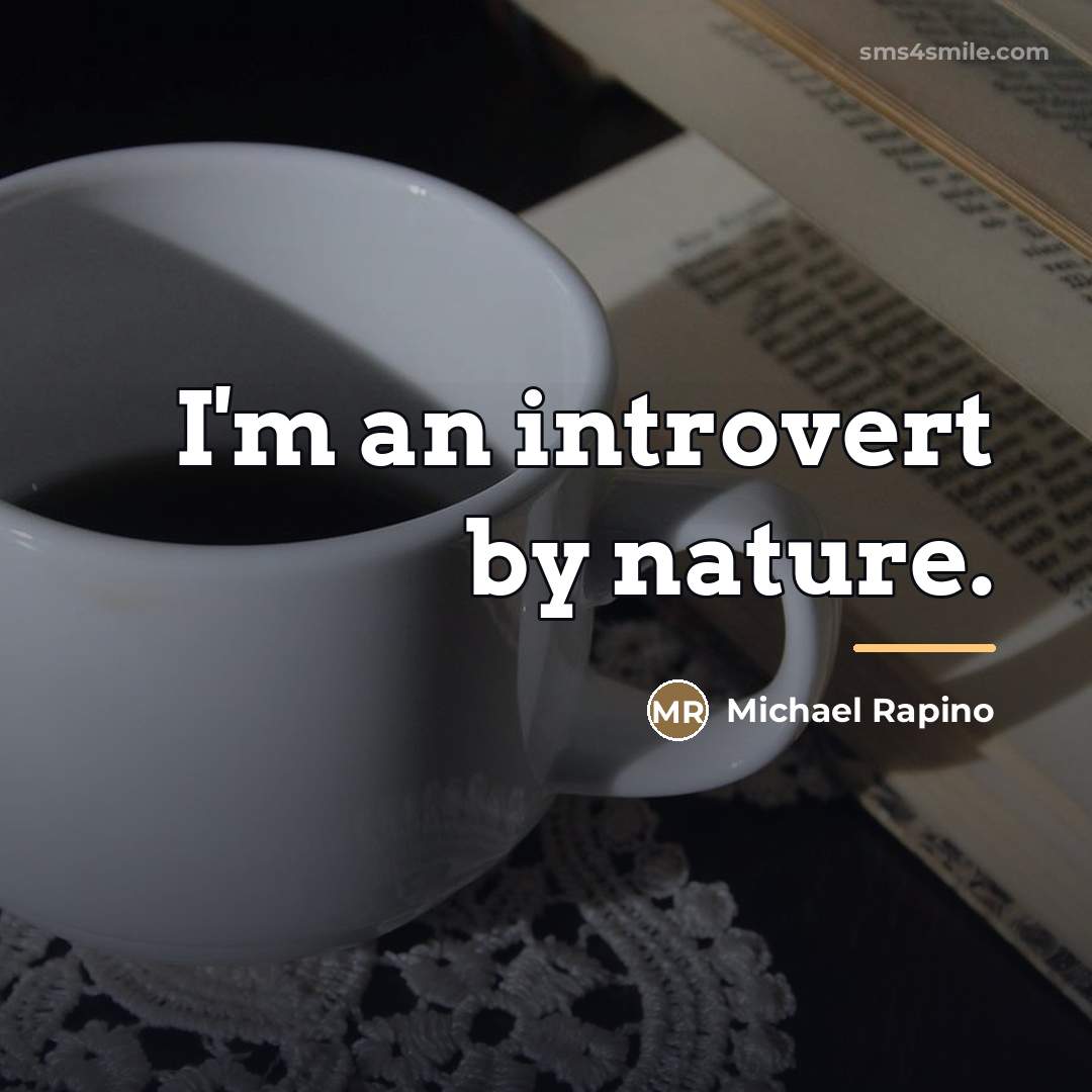 “I'm an introvert by nature.…” quote by Michael Rapino