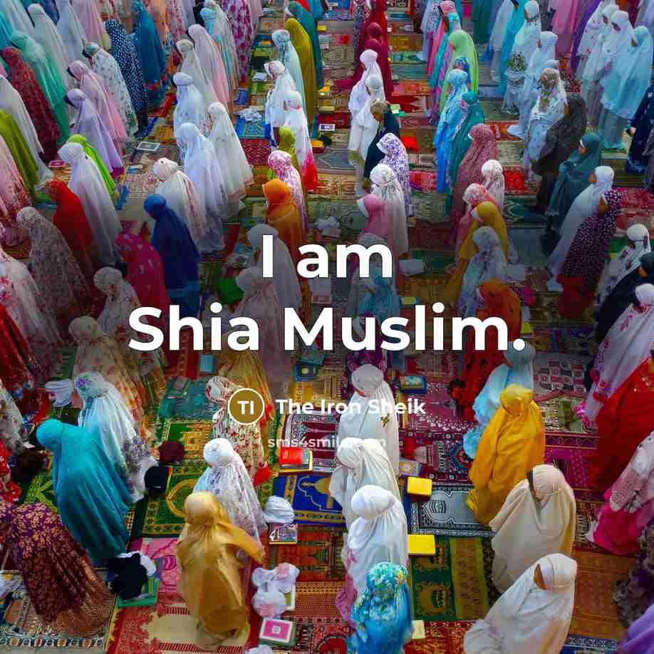 “I am Shia Muslim.…” quote by The Iron Sheik