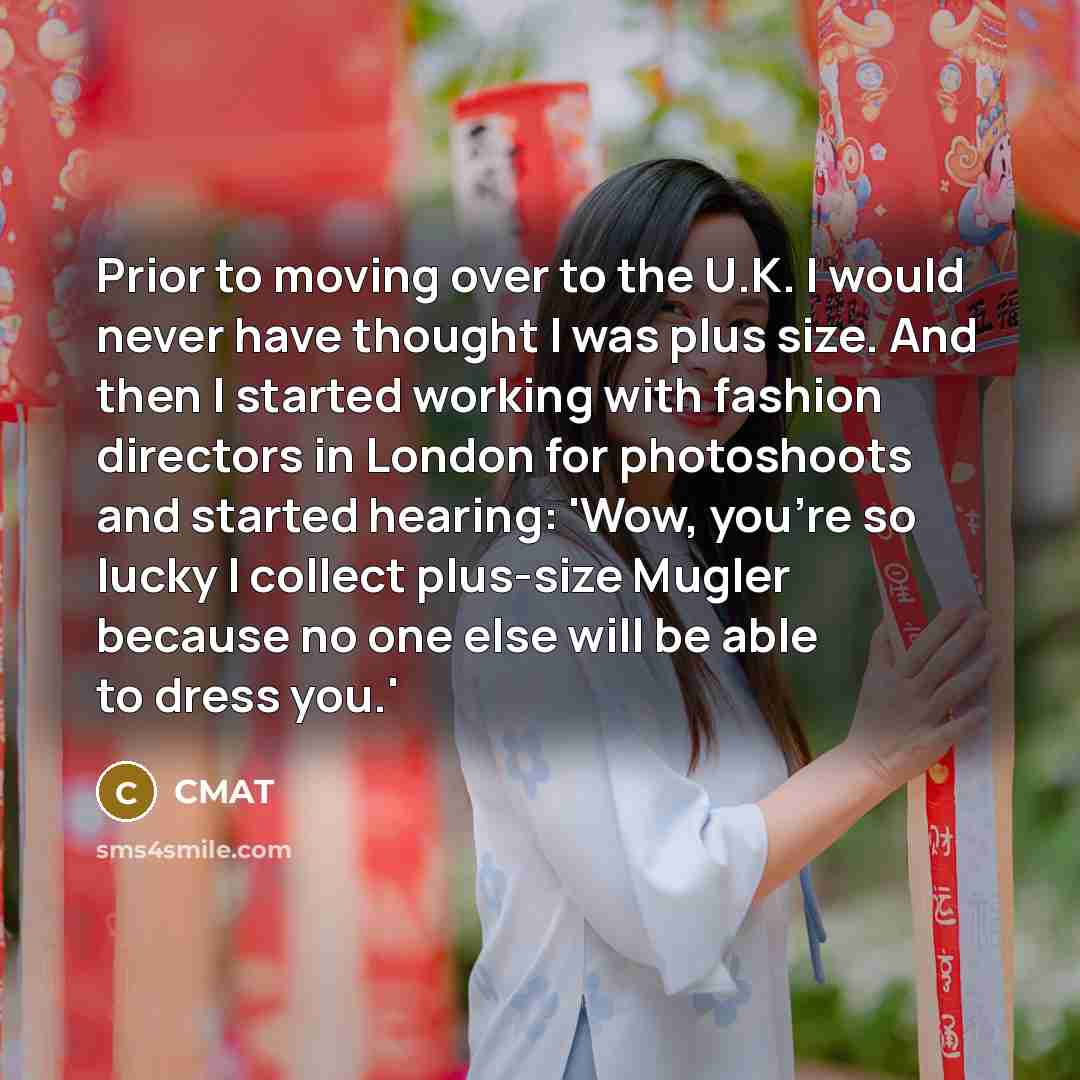 “Prior to moving over to the U.K. I would never…” quote by CMAT