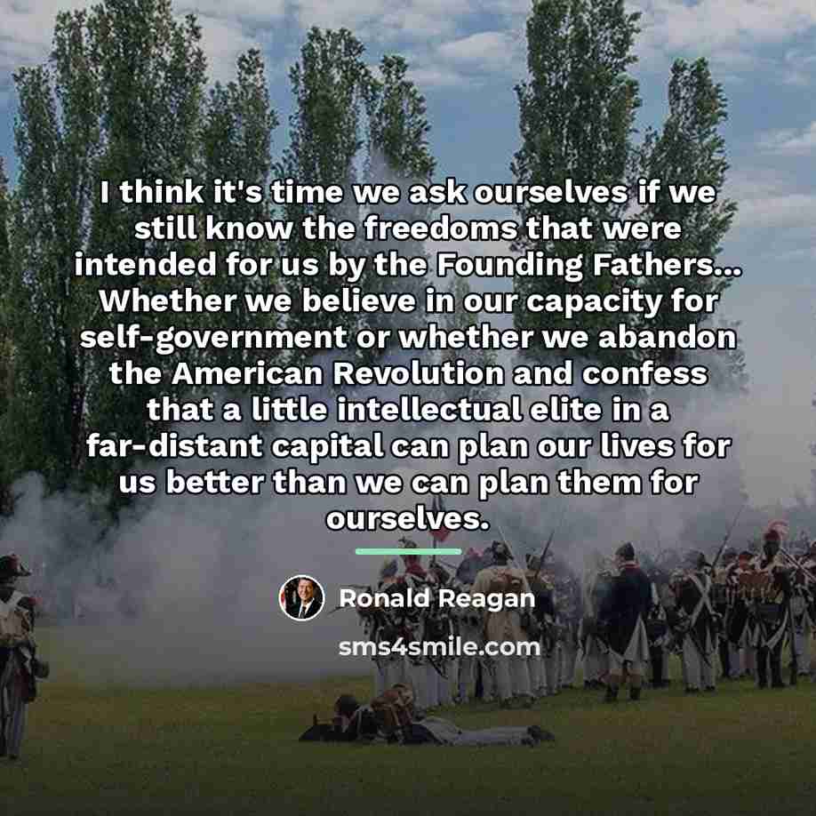 “I think it's time we ask ourselves if we still…” quote by Ronald Reagan