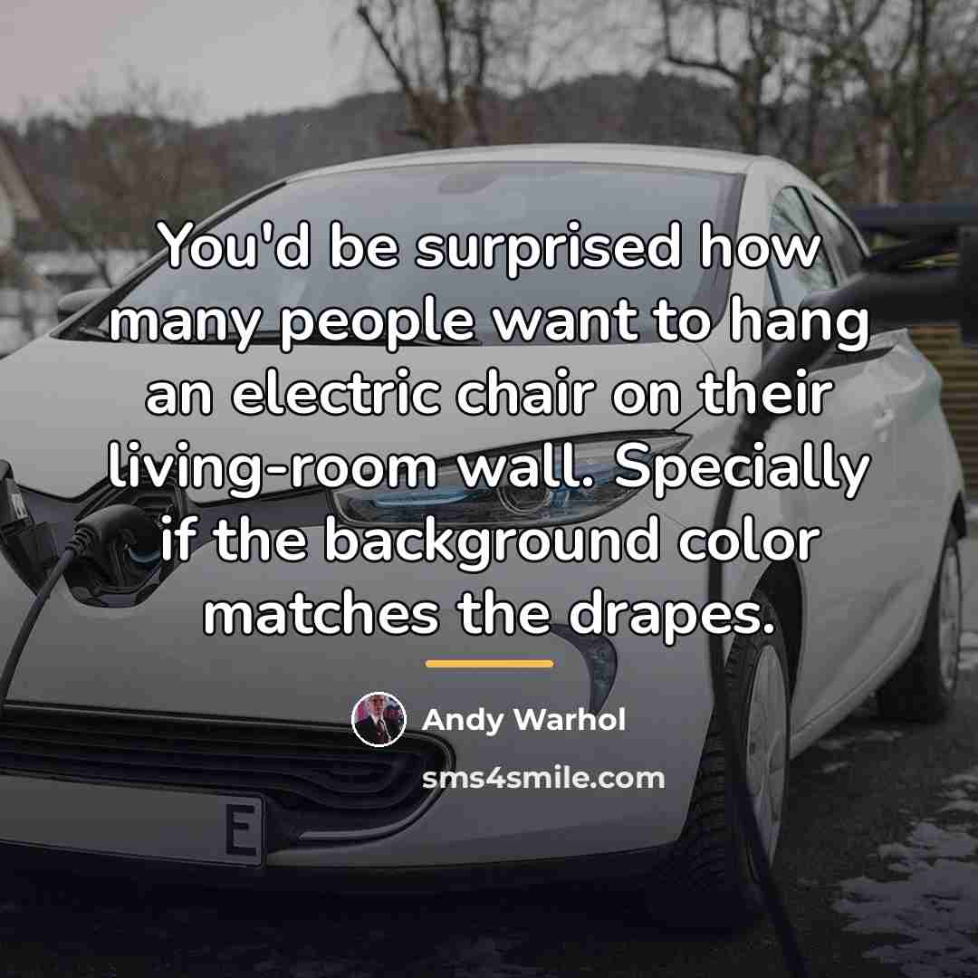 “You'd be surprised how many people want to hang an…” quote by Andy Warhol