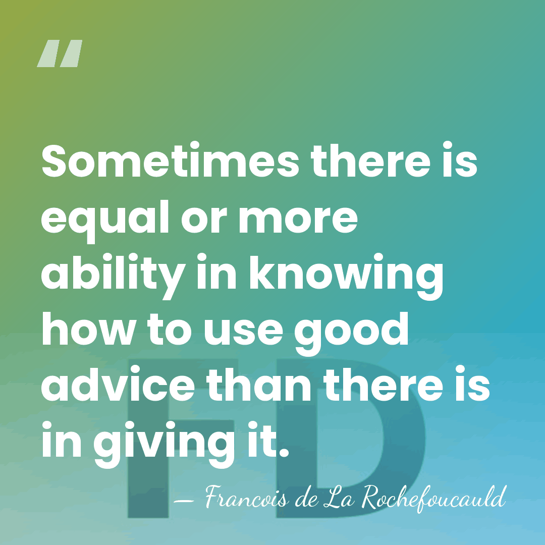 Sometimes there is equal or more ability in knowing how to use&hellip; - Francois de La Rochefoucauld