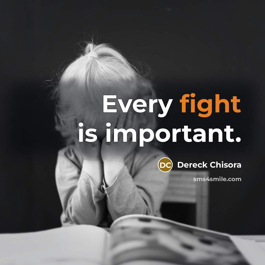 “Every fight is important.…” quote by Dereck Chisora