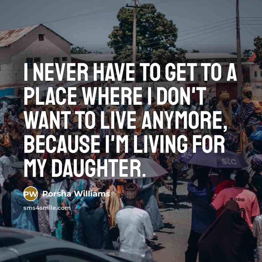 “I never have to get to a place where I…” quote by Porsha Williams