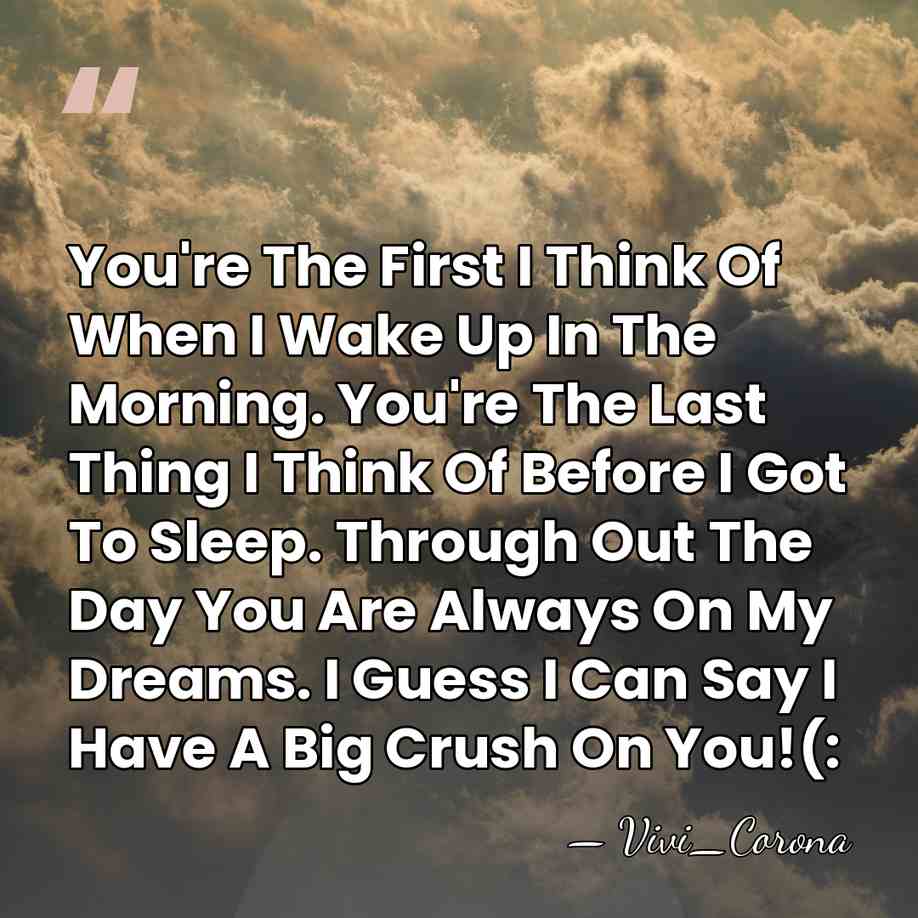 You're The First I Think Of When I Wake Up In The&hellip; - Vivi_Corona