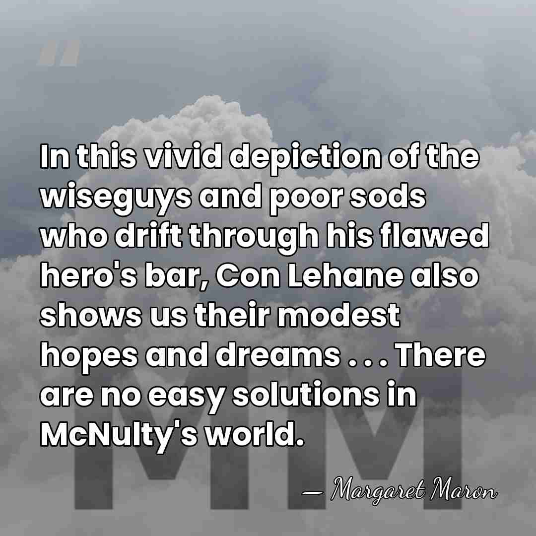 In this vivid depiction of the wiseguys and poor sods who drift&hellip; - Margaret Maron