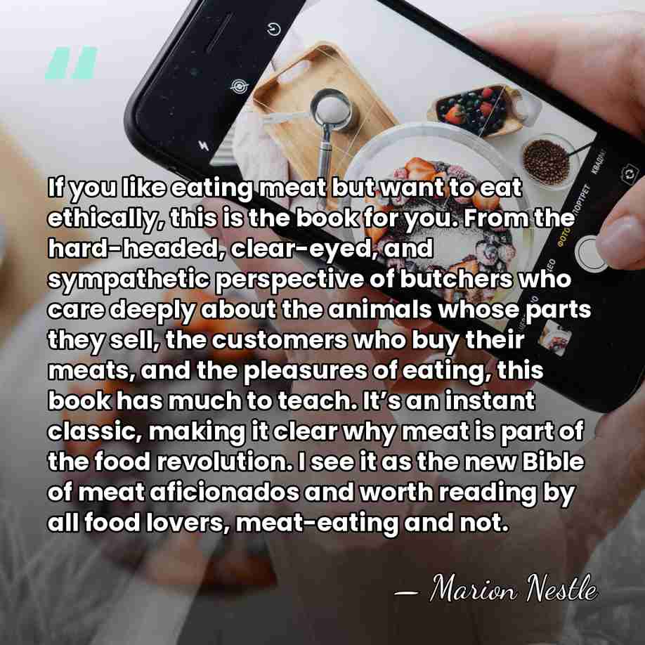 If you like eating meat but want to eat ethically, this is&hellip; - Marion Nestle