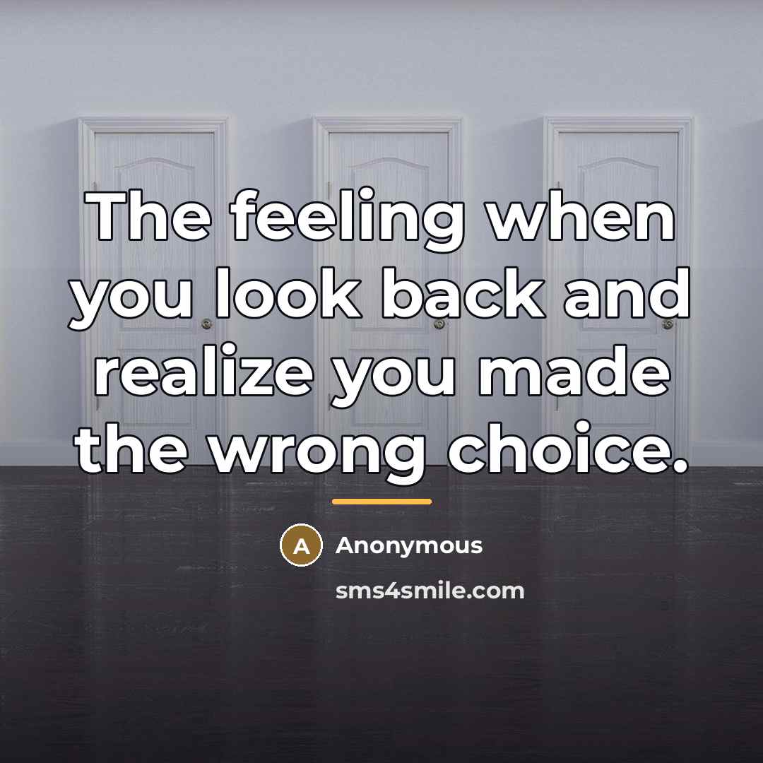 “The feeling when you look back and realize you made…” quote by Anonymous