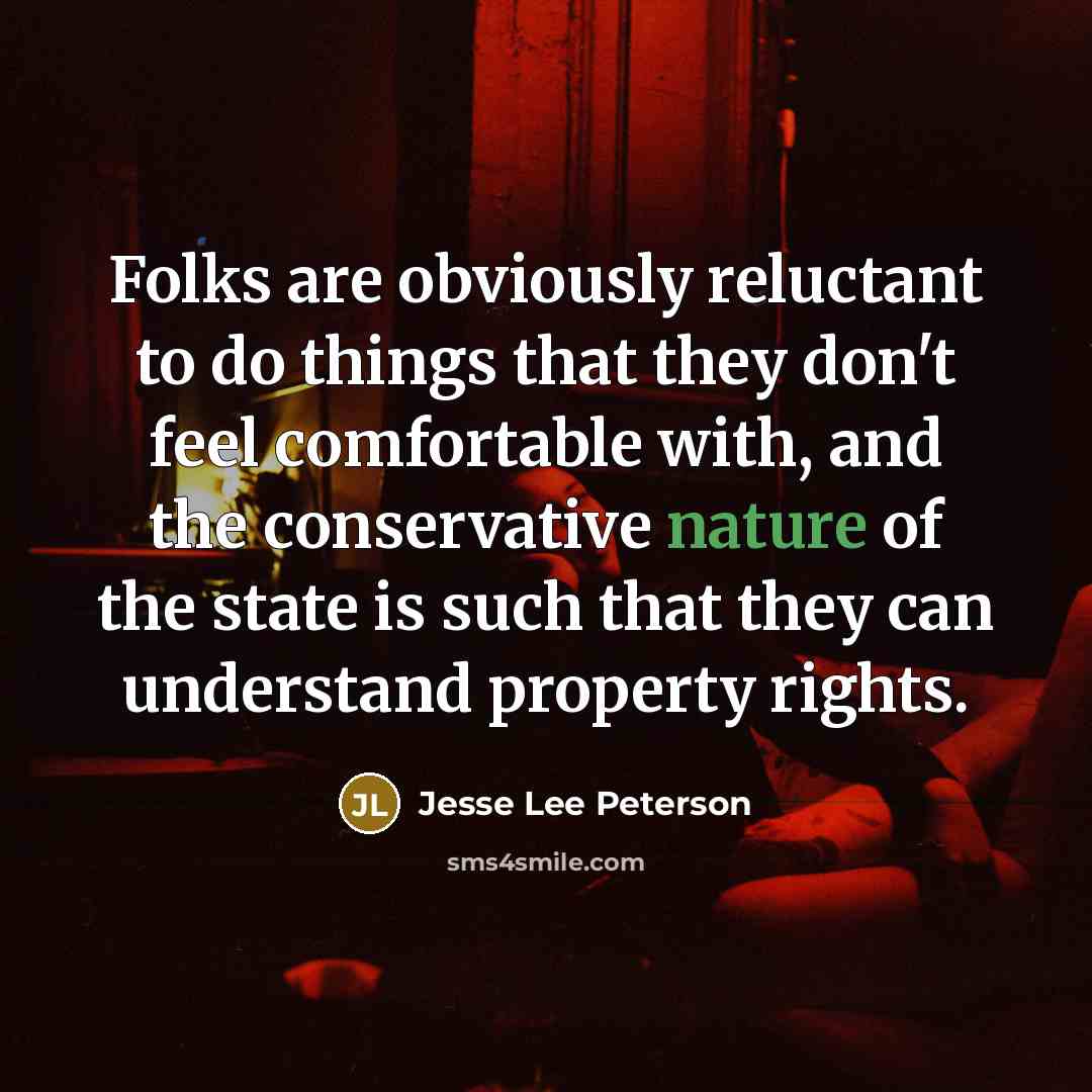 “Folks are obviously reluctant to do things that they don't…” quote by Jesse Lee Peterson