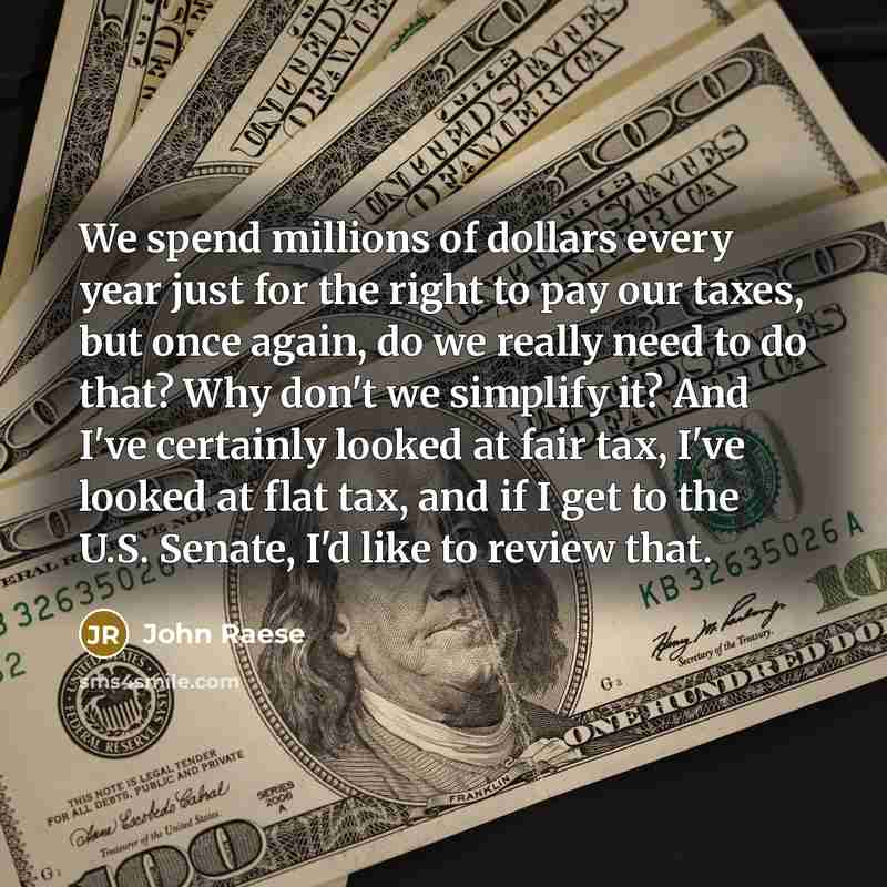 “We spend millions of dollars every year just for the…” quote by John Raese