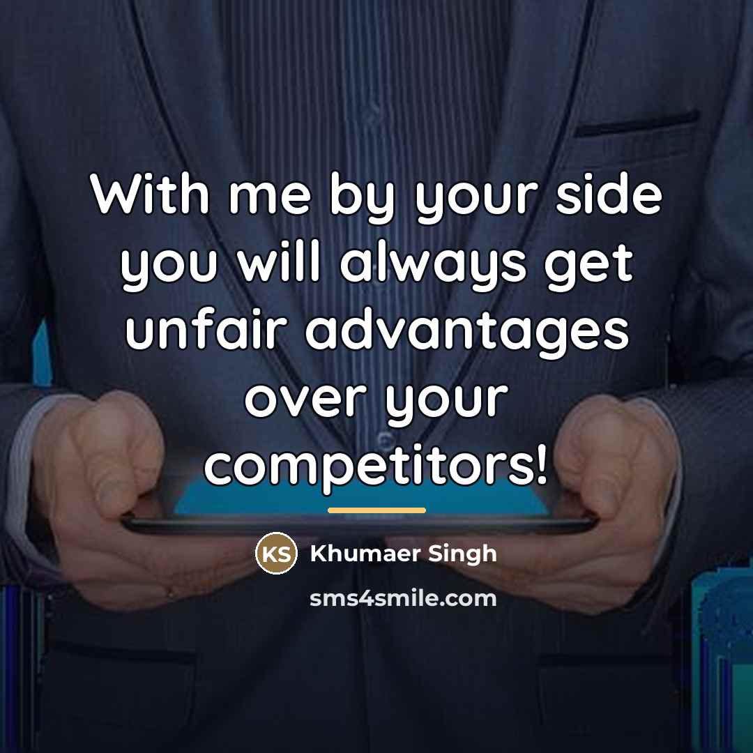“With me by your side you will always get unfair…” quote by Khumaer Singh